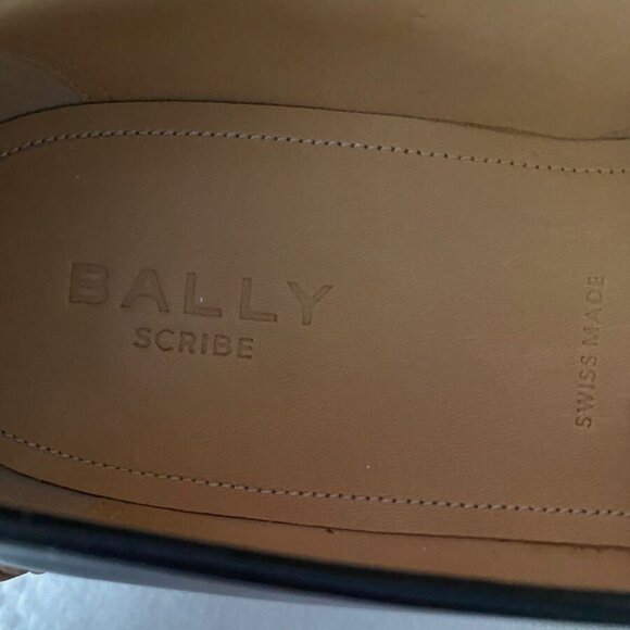 Bally Scribe Sabel Black Dress Loafer Tassel Size 10 main image 5